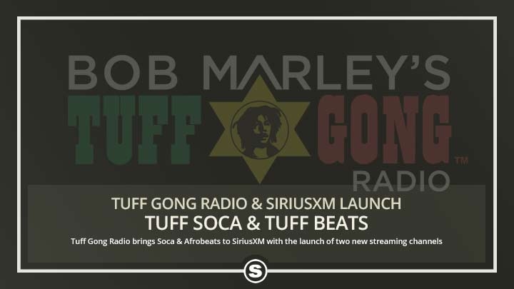 Tuff Gong Radio brings Soca & Afrobeats to SiriusXM