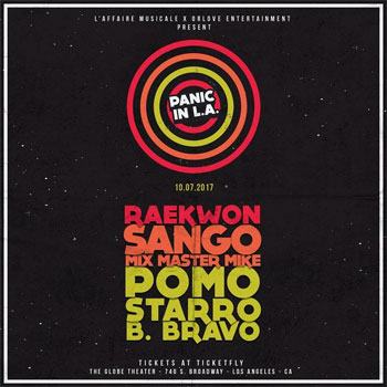 Panic In LA Returns with Raekwon & More