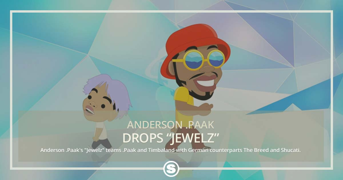 Timbaland, The Breed & Shucati team up for Anderson .Paaks "Jewelz"