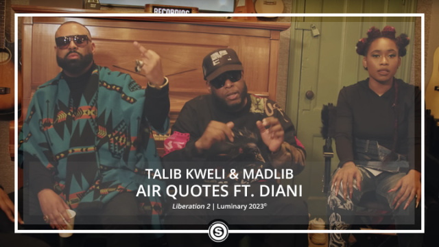 Talib Kweli & Madlib - Air Quotes ft Diani